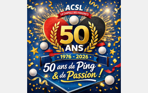 Préparez vous pour les 50 ans du club
