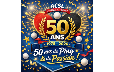Préparez vous pour les 50 ans du club